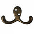 Double Hook - Antique Brass CH202-ZAB-2