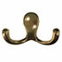 Double Hook - Polished Brass CH202-ZB-2