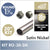 30 Inch Satin Nickel Round 1 5/16 Rod Kit