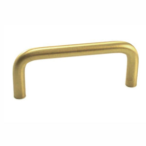 3 inch Wire Pull MC402, Dull Brass