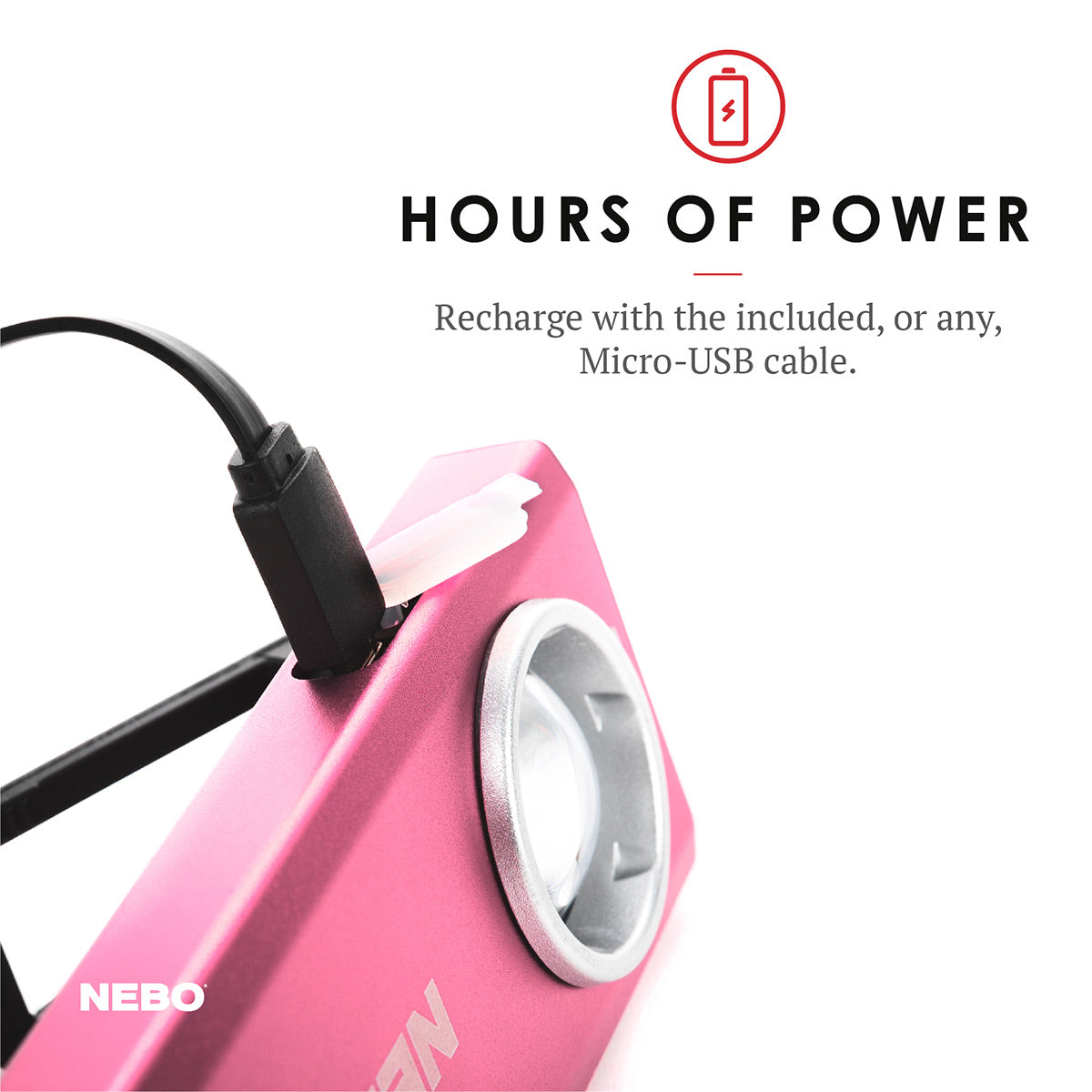 micro nebo flashlight SLIM Rechargeable Pocket Flashlight – Hardware Decor