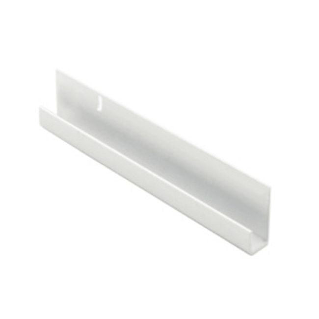 12ft Bottom J-Channel 2010-PA, Polished Aluminum Anodized – Hardware Decor