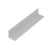 12ft L-Channel 2041-A, Satin Clear Anodized