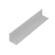 12ft L-Channel 2041-A, Satin Clear Anodized