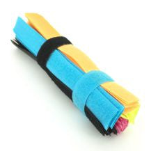 Velcro Reusable Ties, mixed colors