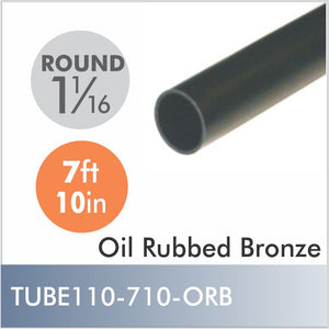 7ft 10in Oil Rubbed Bronze 1-1-16" Diameter Rod, Aluminum