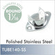 Stainless Open flange 850-SS
