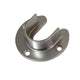 Open Flange for 1-5-16'' Diameter Rod, Dull Chrome