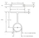 Round Dull Chrome 1-1-16" Center Support