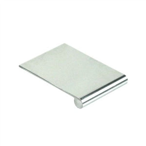 Aluminum Drawer Pull, 1.5" Polished Aluminum Anodized