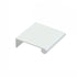 Aluminum Edge Pull DP41-WH, 1.5" Gloss White