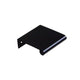 Aluminum Edge Pull, 1.5" Gloss Black