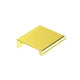 Aluminum Edge Pull DP41-PB, 1.5" Polished Brass