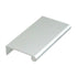 Aluminum Edge Pull DP41-A-3, 3" Satin Clear Anodized