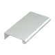 Aluminum Edge Pull, 3" Satin Clear Anodized