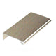 Aluminum Edge Pull DP41-SS-3, 3" Anodized Stainless