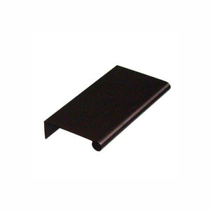 Aluminum Edge Pull, 4" Oil Rubbed Bronze Anodized