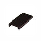 Aluminum Edge Pull, 4" Oil Rubbed Bronze Anodized