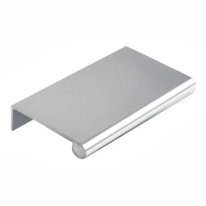 Aluminum Edge Pull DP41-A-6, 6" Satin Clear Anodized