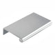 Aluminum Edge Pull DP41-A-6, 6" Satin Clear Anodized