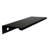 Aluminum Edge Pull DP47-BL-100, 100mm Satin Black Anodized