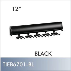 Elite Tie Rack 15, Black