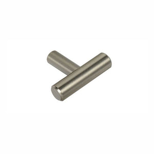 CC01-05-10, Bar Pull, Stainless Steel, T-knob
