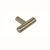 CC01-BP010-SN, Bar Pull, Satin Nickel, T-knob