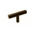 CC01-BP010-VB, Bar Pull, Venetian Bronze, T-knob
