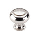 CC01-M1309 -  Normandy Knob, Polished Nickel