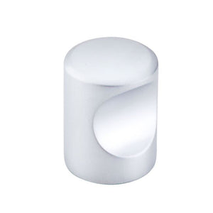 CC01-M1872 3-4" Nouveau Indent, Satin Aluminum finish