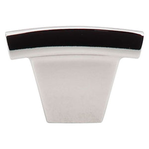 CC01-TK1PN, Sanctuary Arched Knob 1-1-2", Polished Nickel