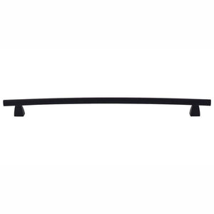 CC01-TK6BLK, Sanctuary Arched Pull 12", Flat Black