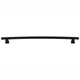 CC01-TK6BLK, Sanctuary Arched Pull 12", Flat Black