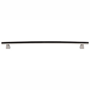 CC01-TK6PN, Sanctuary Arched Pull 12", Polished Nickel