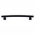 CC01-TK7BLK, Sanctuary Arched Appliance Pull, Flat Black
