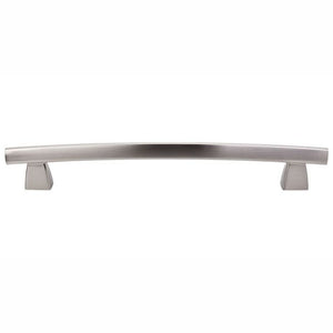 CC01-TK7BSN, Sanctuary Arched Appliance Pull, Satin Nickel