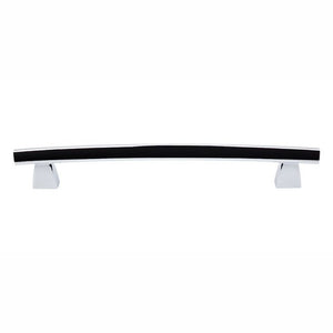 CC01-TK7PC, Sanctuary Arched Appliance Pull, Polished Chrome