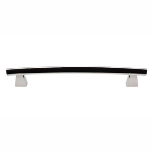 CC01-TK7PN, Sanctuary Arched Appliance Pull, Polished Nickel