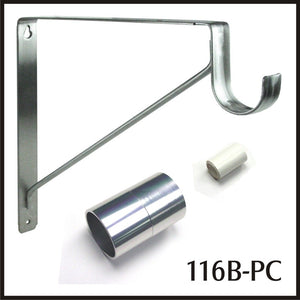 Connector kit B for 1-1-16" Polished Chrome rod