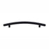 Curved 6-5-16" Bar Pull, Flat Black