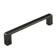 Agency 341 Drawer Pull , 4-5-16" Powdercoat Black