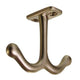 Double Ceiling Hook, Brushed Nickel