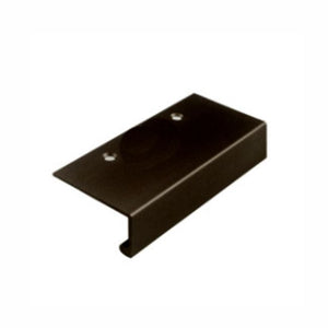 Edge Pull 403, 3-7-8" Satin Black Anodized