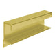 Edge Pull 412-2, 3-7-8" Satin Brass Anodized