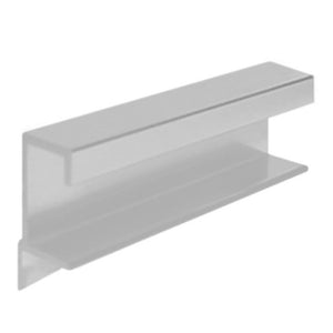 Edge Pull 412-2, 3-7-8" Satin Clear Anodized
