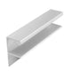 Edge Pull 414, 6' Satin Clear Anodized