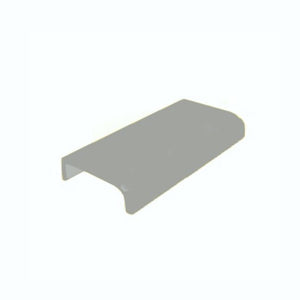 Edge Pull DP43-A, 3-7-8" Satin Clear Anodized