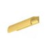 Edge Pull DP45-B, 3-7-8" Satin Brass Anodized