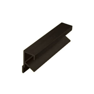 Edge Pull DP46-2-BL, 3-7-8" Satin Black Anodized